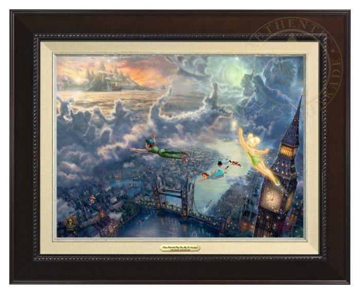 Tinker Bell and Peter Pan Fly to Neverland Classic (Frame Choices)