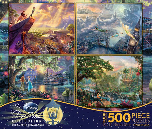Disney 4 in 1 Puzzle Collection 1