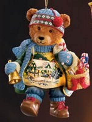 Ringing in Treats and Toys Bear Ornament