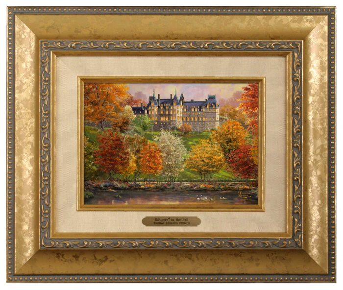 Biltmore in the Fall Brushwork (Frame Choices)