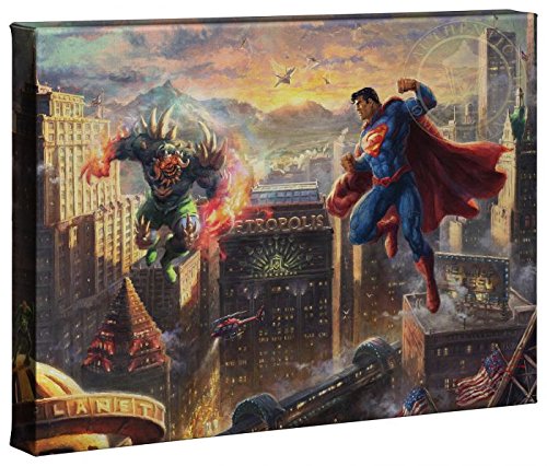 Superman Man of Steel 10x14 Gallery Wrap