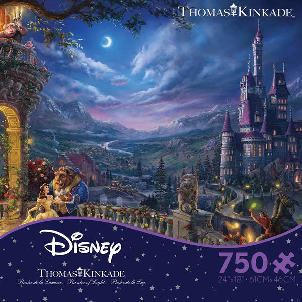 Beauty and the Beast Dancing in the Moonlight Puzzle