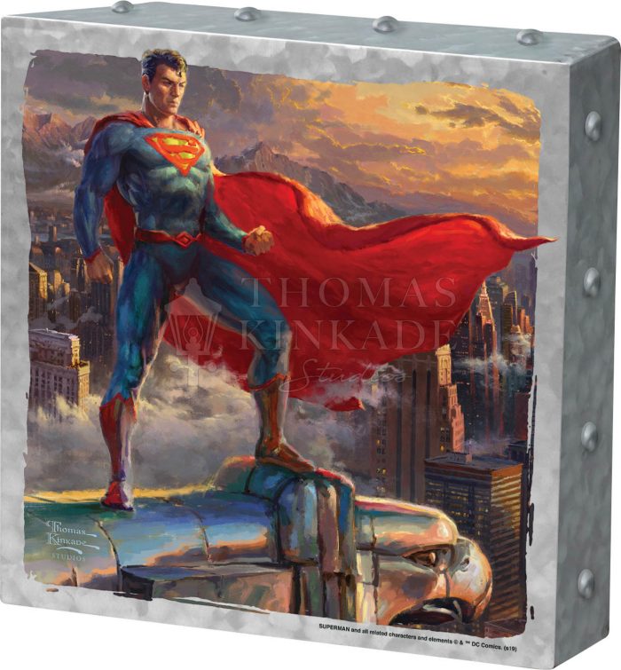Superman Protector of Metropolis Metal Art Box
