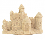 Horizontal Natural Sand Castle (4.5" Wide)