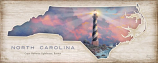 North Carolina Cape Hatteras Lighthouse Wood Sign