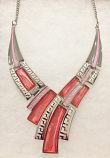 Pink and Fuchsia Weave Necklace