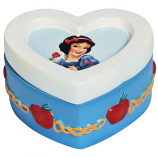 Snow White Heart Trinket Box