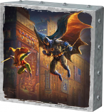 The Dark Knight Saves Gotham City Metal Art Box