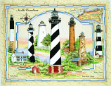 Coastal Lights of North Carolina Puzzle