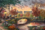 Autumn in New York Painting