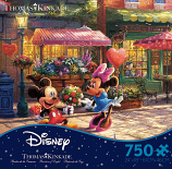 Mickey and Minnie Sweetheart Cafe Puzzle