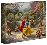 Snow White Dancing in the Sunlight 8"x10" Gallery Wrap