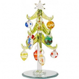 Art Glass Ornaments Tree - 6" H