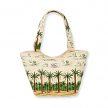 Palm Island Medium Scoop Bag