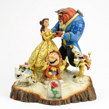 Beauty and the Beast Tale as Old as Time Carved By Heart