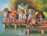 Fishing on the Dock Puzzle